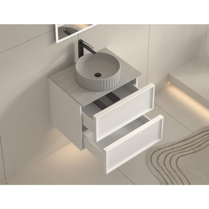 Mobilier SAVONA  suspendat - 60 cm - alb mat [5]