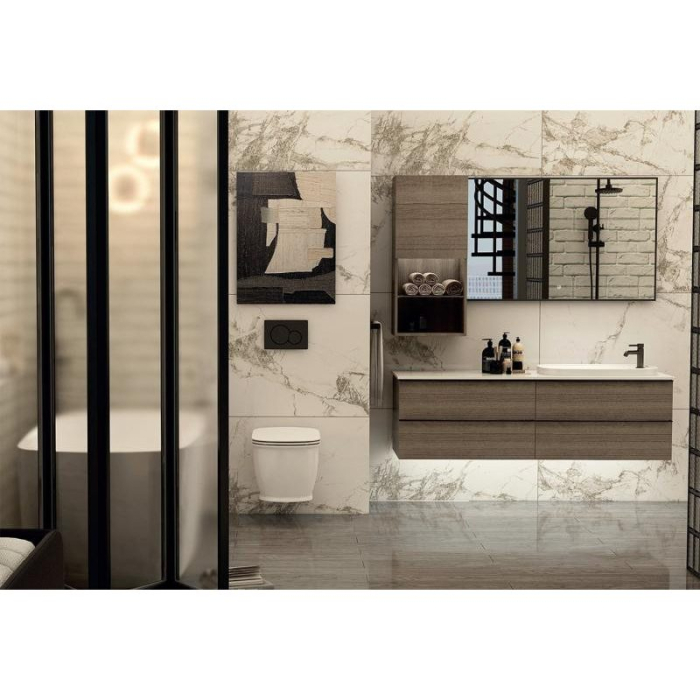 Vas WC CHARLTON Rimless, Suspendat – Alb Lucios [4]