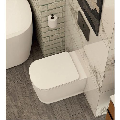 Vas WC CHARLTON Rimless, Suspendat – Alb Lucios [5]