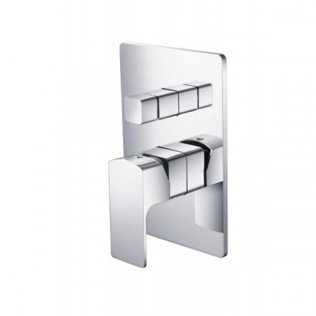 Baie - Baterie duș SPRINGFIELD, cu 2 funcții, încastrată în perete -Crom