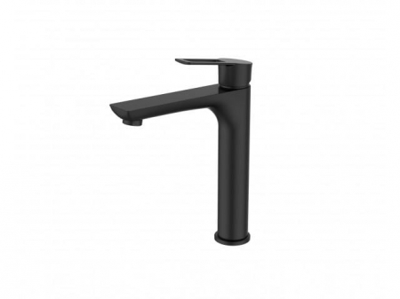 Baterii baie - Baterie înaltă lavoar BLACKFIELD, cu montaj pe blat - negru