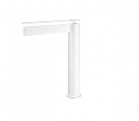 Baterii lavoar - Baterie inalta lavoar ELEGANT, cu montaj pe blat - Alb mat