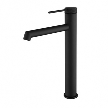 Baterii baie - Baterie înaltă lavoar PALMFIELD, cu montaj pe blat - negru