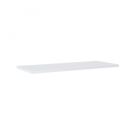 Blaturi pentru mobilier - Blat din mdf infoliat 120/46/2,8 alb lucios - Monterey