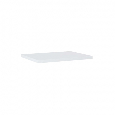 Blaturi pentru mobilier - Blat din mdf infoliat 60/46/2,8 alb lucios - Monterey