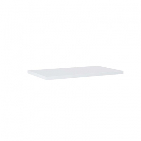 Blaturi pentru mobilier - Blat din mdf infoliat 80/46/2,8 alb lucios - Monterey