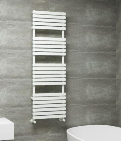 Calorifere & Radiatoare - Calorifer portprosop FLAT WHITE 1500x500mm - alb lucios