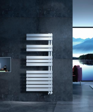 Calorifere & Radiatoare - Calorifer portprosop HORIZONT WHITE 1355x550mm - alb lucios