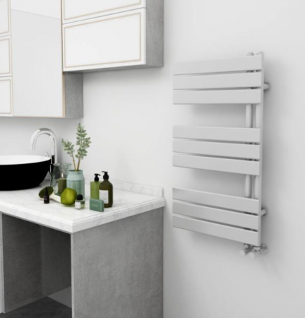 Calorifere & Radiatoare - Calorifer portprosop HORIZONT WHITE 900x500mm - alb lucios