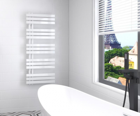 Calorifer portprosop HORIZONT WHITE SLIM 1200x500mm - alb mat [0]