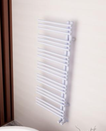 Calorifere & Radiatoare - Calorifer portprosop LINEAR WHITE 1250x500mm - alb lucios