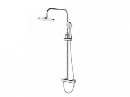 Coloană duș completă SLIMFIELD, cu montaj pe perete - crom [0]