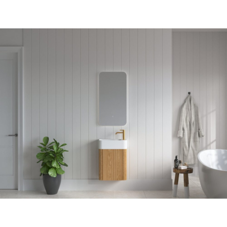 Dulap de baie SORELLA 45 cm - stejar [1]