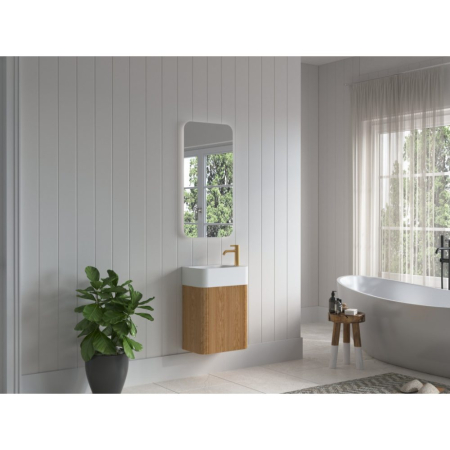 Dulap de baie SORELLA 45 cm - stejar [2]