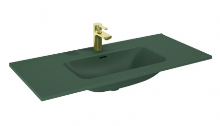 Lavoar încorporabil 100cm, verde mat - Skappa [0]