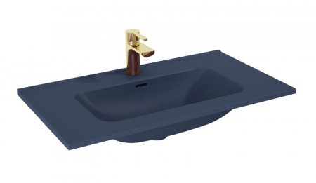 Lavoar încorporabil 80cm, navy blue mat - Skappa [0]