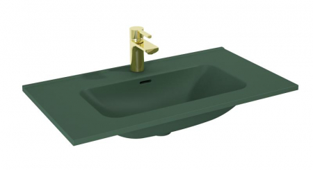 Lavoar încorporabil 80cm, verde mat - Skappa [0]