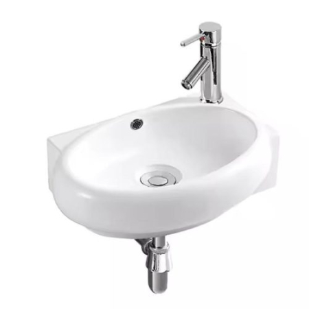 Lavoar din portelan - Lavoar MACON Mini 40X28 - Alb lucios