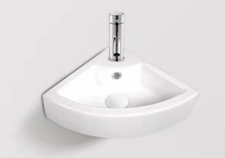 Lavoar cu montaj pe perete - Lavoar NORMAN - Alb lucios