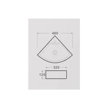 Lavoar NORMAN - Alb lucios [1]