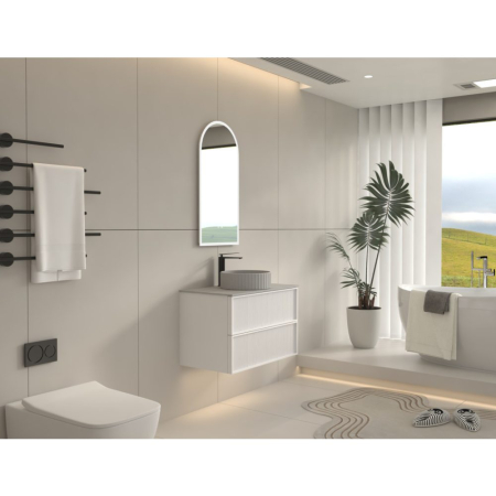  Mobilier SAVONA  suspendat - 80 cm - alb mat [2]