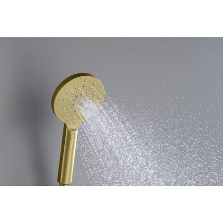 Para de duș ASTRO cu 3 funcții - Auriu [4]