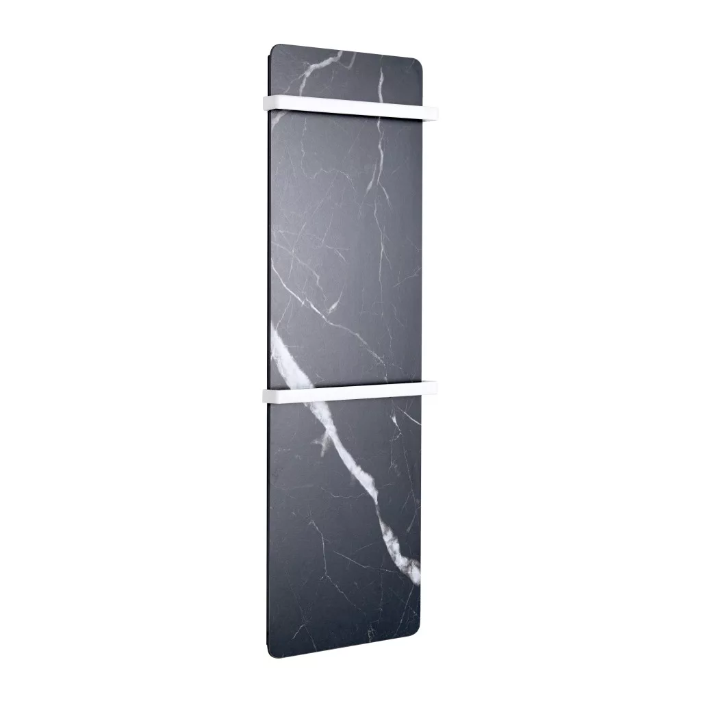 Radiatoare electrice - Radiator electric portprosop STONELINE 900×300 mm, efect piatră neagră