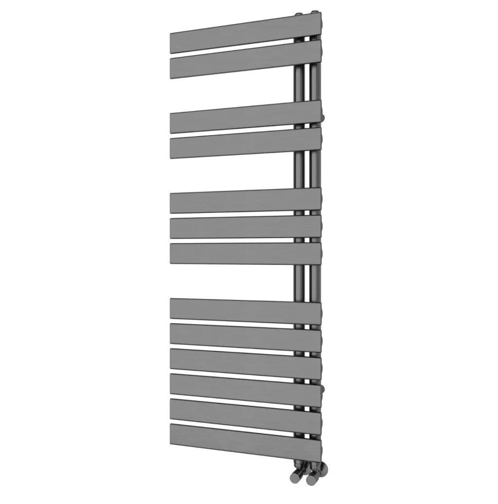 Baie - Radiator portprosop HORIZONT GUN METAL, 1355 × 550 mm, 575 W, oțel