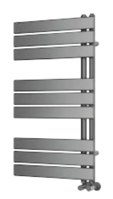 Calorifere portprosop - Radiator portprosop HORIZONT GUN METAL, 1355 × 550 mm, 575 W, oțel