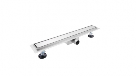 Rigola de scurgere 2in1, din oțel inoxidabil, cu grilă reversibilă, 70cm - crom [3]