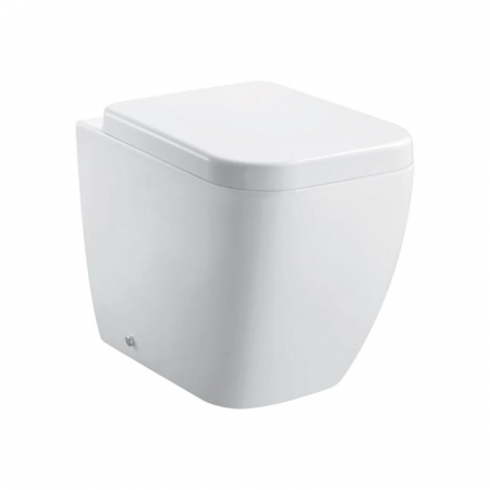 Vase WC & Bideuri - Vas WC OHIO cu Stativ – Alb Lucios