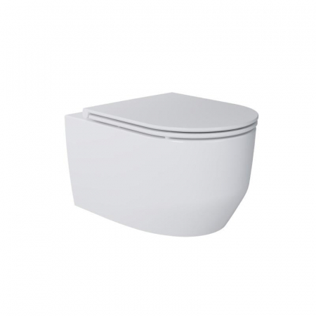 Baie - Vas WC Vortex, Rimless, Suspendat, KANSAS – Alb Lucios