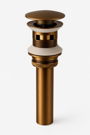 Accesorii lavoar - Ventil Click-clack - rozé auriu periat