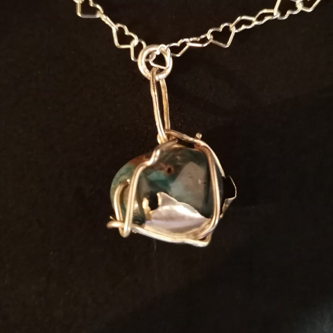 Pandantiv - pandantiv cu piatra de apatit 1