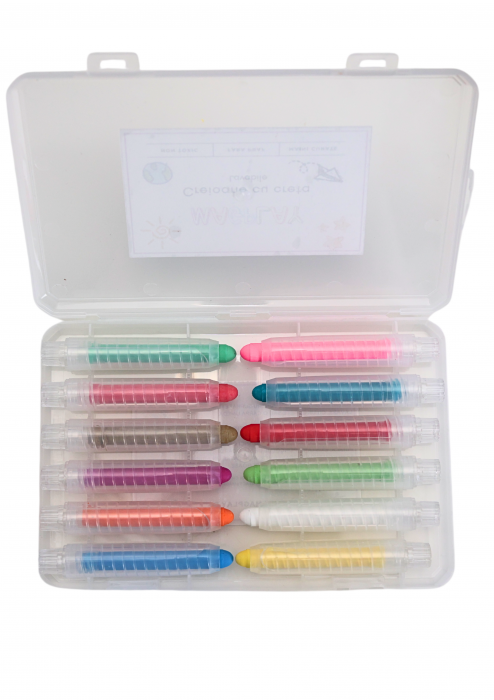 Set 12 Creioane cu Creta Lavabila [2]