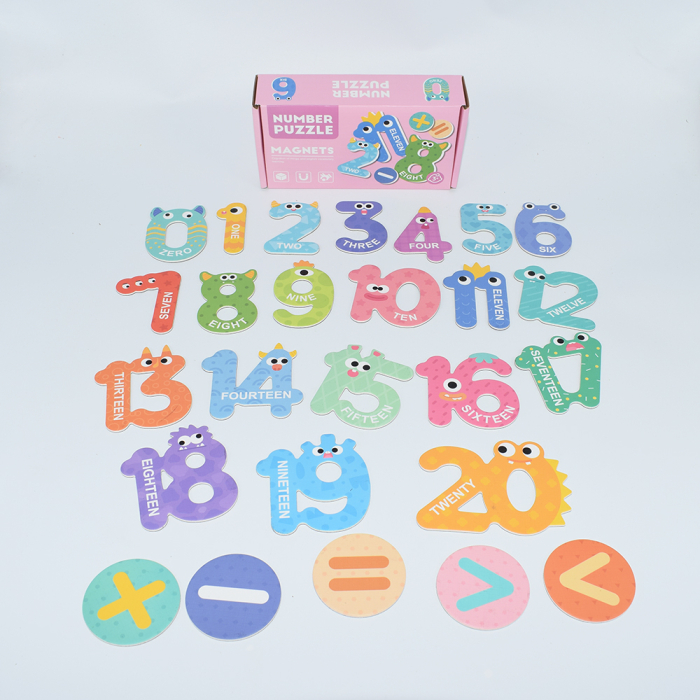 Set numere magnetice copii, 26 bucati [2]