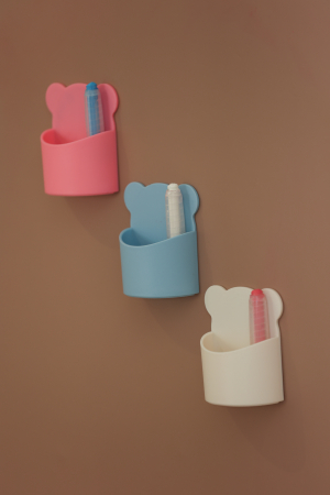 Pachet Creioane cu Creta Lavabila 5 Buc + Suport Magnetic Roz – Non-Toxice, Suport Retractabil [3]