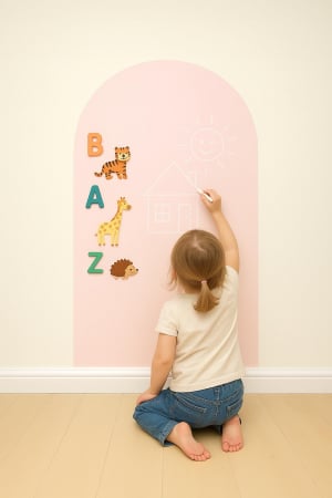 Produse - Tabla Magnetica Adeziva - Blush