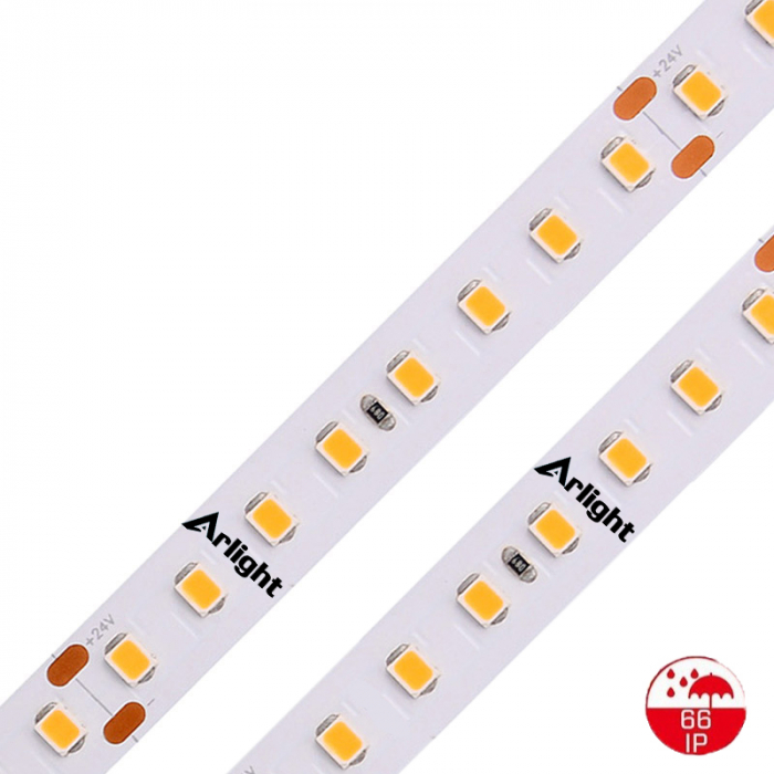 Banda LED • 112 LED / m • 24V • 14W • 3000K • IP66 • 1540lm • 8mm  • Cri92 [2]