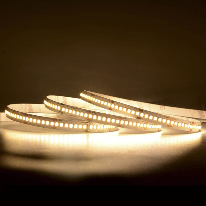 Banda LED • 238 LED / m • 24V • 22W • 3000K • IP20 •  2420lm • 10mm  • Cri92 [3]