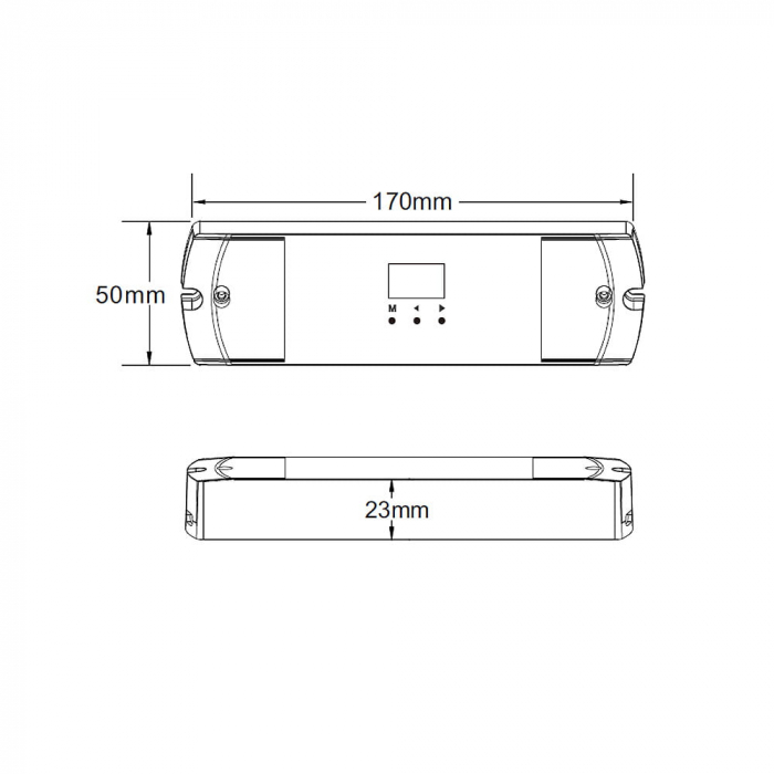 Controler LED - RGB+W - 12-48V DC 4x5A - V4-L [3]
