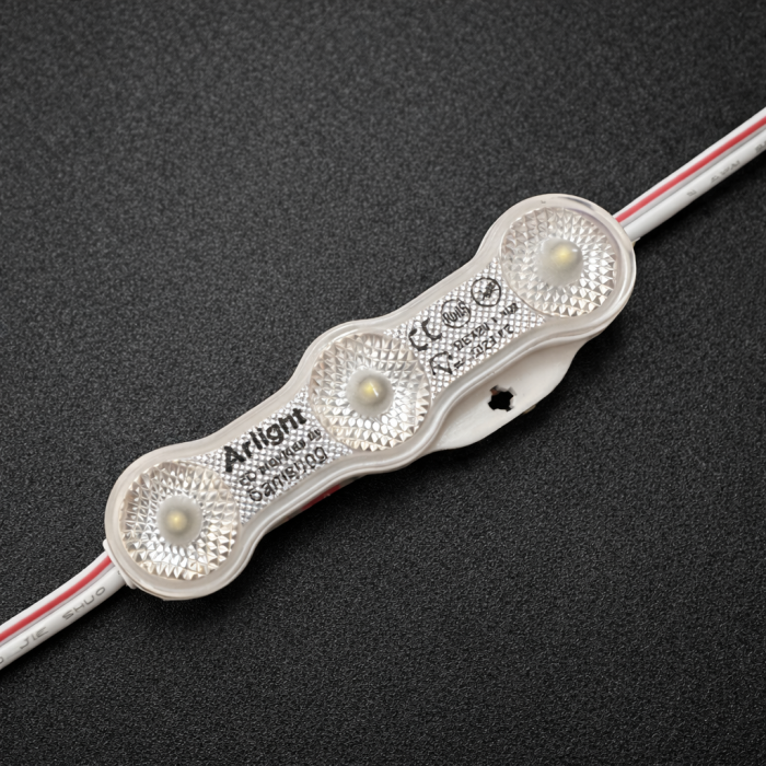 Modul LED Arlight chip samsung 12V • 1.1W • 170°• 130lm • Galben • IP68 [2]