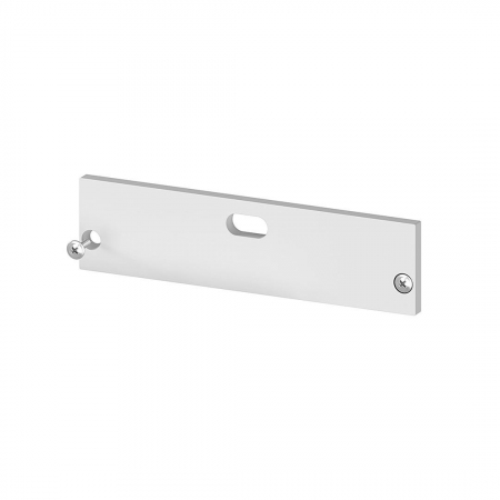 Capac de capat din aluminiu cu gaura P20-1 [C6] [1]