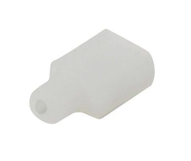 NEON LED - Capac de capat din silicon cu gaura pentru LED Neon 0612