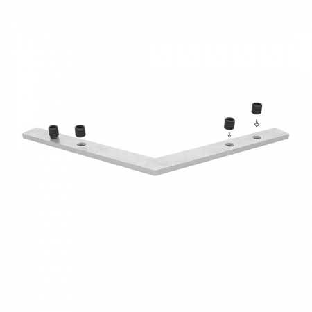 Profil LED P20-1 - Conector unghiular 120°