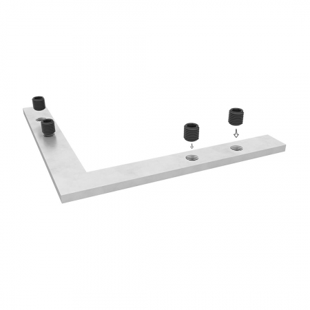 Profil LED P20-1 - Conector unghiular 90°