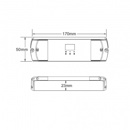 Controler LED - RGB+W - 12-48V DC 4x5A - V4-L [2]