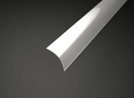 Profil LED Colt 2 - Dispersor alb  de 2 m pentru profil Colt 2