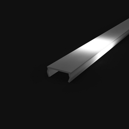 Profil LED GK18-3 incastrat rigips - Dispersor C13 Alb Mat 2M