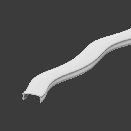 Profil LED GK18-3 incastrat rigips - Dispersor silicon C14 Rola 10M